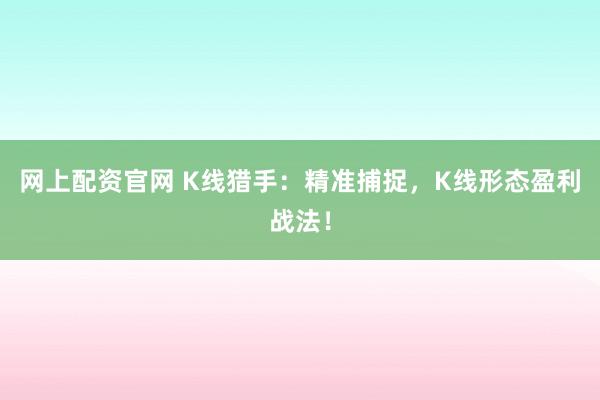 网上配资官网 K线猎手：精准捕捉，K线形态盈利战法！